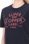SUPERDRY-Γυναικεία μπλούζα SUPERDRY WORKWEAR GRAPHIC μπλε