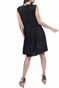 SUPERDRY-Γυναικείο φόρεμα SUPERDRY TEXTURED DAY DRESS μαύρο