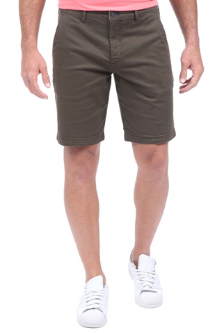LYLE & SCOTT-Ανδρική chino βερμούδα LYLE & SCOTT χακί