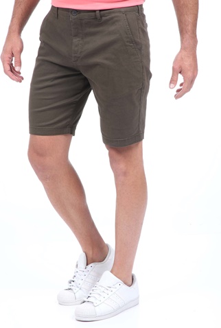 LYLE & SCOTT-Ανδρική chino βερμούδα LYLE & SCOTT χακί