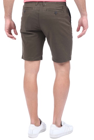 LYLE & SCOTT-Ανδρική chino βερμούδα LYLE & SCOTT χακί