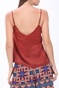 MOLLY BRACKEN-Γυναικείο top MOLLY BRACKEN CAMISOLE καφέ