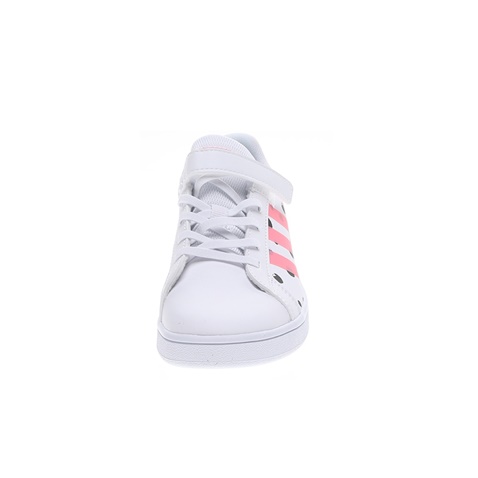 adidas Originals-Παιδικά sneakers adidas Originals GRAND COURT C λευκά ροζ