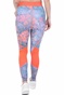 adidas Originals-Γυναικείο κολάν adidas Originals TF FLORAL L T πορτοκαλί μπλε