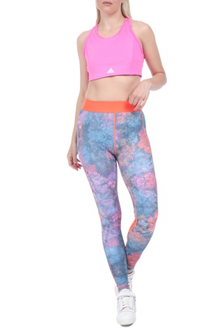 adidas Originals-Γυναικείο κολάν adidas Originals TF FLORAL L T πορτοκαλί μπλε