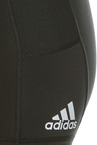 adidas Originals-Γυναικείο κοντό κολάν adidas Originals TF SHRT 3 BAR μαύρο