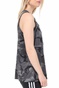 adidas Originals-Γυναικείο αθλητικό top adidas Originals W CAMO TK γκρι μαύρο