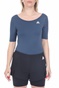adidas Performance-Γυναικείο κορμάκι adidas Performance DNC BODY μπλε