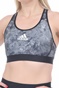 adidas Performance-Γυναικείο αθλητικό μπουστάκι adidas Performance MANHATTAN 2000 μαύρο γκρι