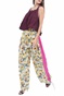 FREE PEOPLE COLLECTION-Γυναικεία παντελόνα FREE PEOPLE IN BLOOM μπεζ ροζ