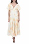 FREE PEOPLE COLLECTION-Γυναικείο maxi φόρεμα FREE PEOPLE LAURA PRINTED φλοράλ
