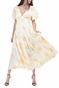 FREE PEOPLE COLLECTION-Γυναικείο maxi φόρεμα FREE PEOPLE LAURA PRINTED φλοράλ