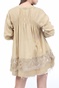 FREE PEOPLE COLLECTION-Γυναικεία τουνίκ FREE PEOPLE GREEN GARDENS λαδί