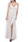 FREE PEOPLE COLLECTION-Γυναικείο φόρεμα FREE PEOPLE OUT & ABOUT εκρού