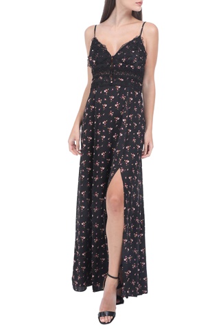 FREE PEOPLE COLLECTION-Γυναικείο φόρεμα FREE PEOPLE OUT & ABOUT μαύρο
