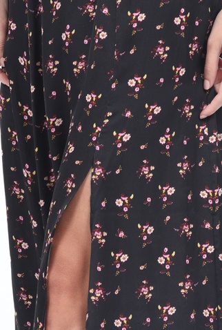 FREE PEOPLE COLLECTION-Γυναικείο φόρεμα FREE PEOPLE OUT & ABOUT μαύρο