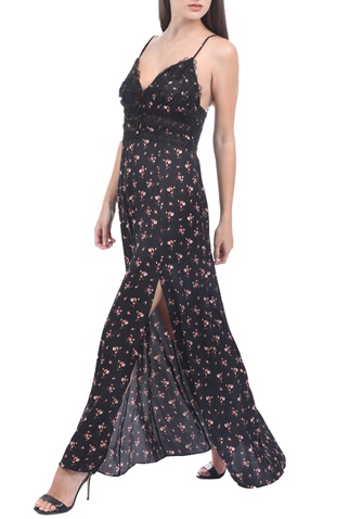 FREE PEOPLE COLLECTION-Γυναικείο φόρεμα FREE PEOPLE OUT & ABOUT μαύρο