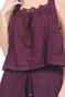 FREE PEOPLE COLLECTION-Γυναικείο σετ από top και παντελόνα FREE PEOPLE LAINEY μοβ