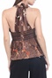 FREE PEOPLE COLLECTION-Γυναικείο τοπ FREE PEOPLE BRINKLEY καφέ