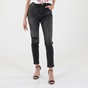FREE PEOPLE COLLECTION-Γυναικείο jean παντελόνι FREE PEOPLE COLLECTION FPC.1SB.020.009 FREE PEOPLE ZURI MOM μαύρο