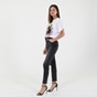 FREE PEOPLE COLLECTION-Γυναικείο jean παντελόνι FREE PEOPLE COLLECTION FPC.1SB.020.009 FREE PEOPLE ZURI MOM μαύρο