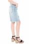 FREE PEOPLE COLLECTION-Γυναικεία jean βερμούδα FREE PEOPLE COLLECTION SALINAS LONG SHORT μπλε
