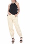 KENDALL + KYLIE-Γυναικείο αμάνικο top KENDALL + KYLIΕ SIDE RIBBON TIE μαύρο
