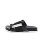 KENDALL + KYLIE-Γυναικεία slides KENDALL + KYLIE LUXIA μαύρα λευκά