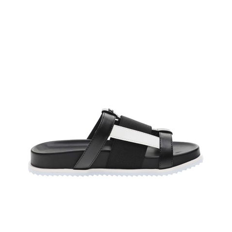 KENDALL + KYLIE-Γυναικεία slides KENDALL + KYLIE LUXIA μαύρα λευκά