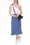 KENDALL + KYLIE-Γυναικείο κορμάκι KENDALL + KYLIE ONE SHOULDER BODY λευκό