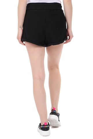 KENDALL + KYLIE-Γυναικείο σορτς KENDALL + KYLIE ACTIVE INSIDE OUT μαύρο