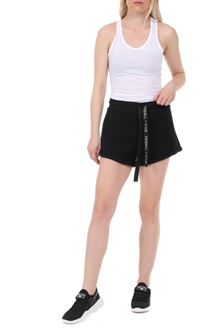 KENDALL + KYLIE-Γυναικείο σορτς KENDALL + KYLIE ACTIVE INSIDE OUT μαύρο