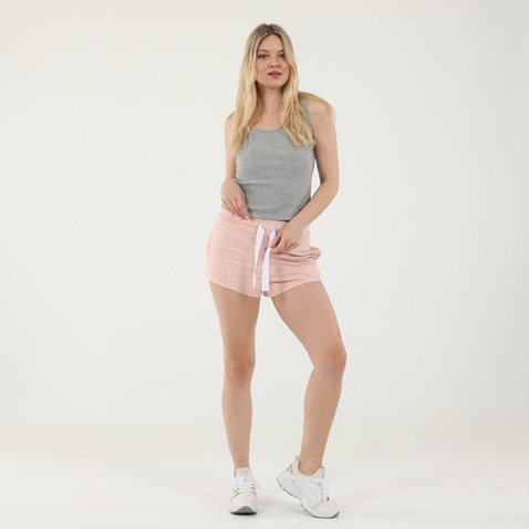 KENDALL + KYLIE-Γυναικείο casual σορτς KENDALL + KYLIE KKW.1S1.017.006 BASIC LOGO ροζ