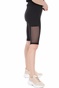 KENDALL + KYLIE-Γυναικείο κοντό κολάν KENDALL + KYLIE BIKER SHORT LEGGING μαύρο