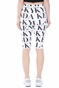 KENDALL + KYLIE-Γυναικείο κοντό κολάν KENDALL + KYLIE μαύρο λευκό