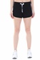 KENDALL + KYLIE-Γυναικείο σορτς KENDALL + KYLIE LOGO STRIPE μαύρο