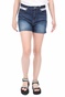 KENDALL + KYLIE-Γυναικείο jean σορτς KENDALL + KYLIE SLIM LOGO μπλε