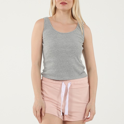 KENDALL+KYLIE-Γυναικείο basic top KENDALL+KYLIE KKW.1S1.040.011 γκρι