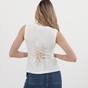 KENDALL+KYLIE-Γυναικείο top κορσές KENDALL+KYLIE KKW.1S1.042.005 λευκό