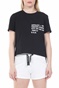 KENDALL + KYLIE-Γυναικείο t-shirt KENDALL + KYLIE CLASSIC LOGO μαύρο
