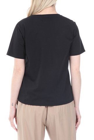 KENDALL + KYLIE-Γυναικείο t-shirt KENDALL + KYLIE PHOTO SQUARE μαύρο