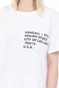 KENDALL + KYLIE-Γυναικείο t-shirt KENDALL + KYLIE LONGFIT LOGO λευκό