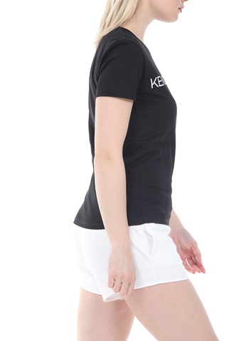KENDALL + KYLIE-Γυναικείο t-shirt KENDALL + KYLIE BASIC LOGO μαύρο