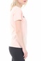 KENDALL + KYLIE-Γυναικείο t-shirt KENDALL + KYLIE BASIC LOGO ροζ
