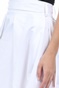 KENDALL + KYLIE-Γυναικεία midi φούστα KENDALL + KYLIE λευκή