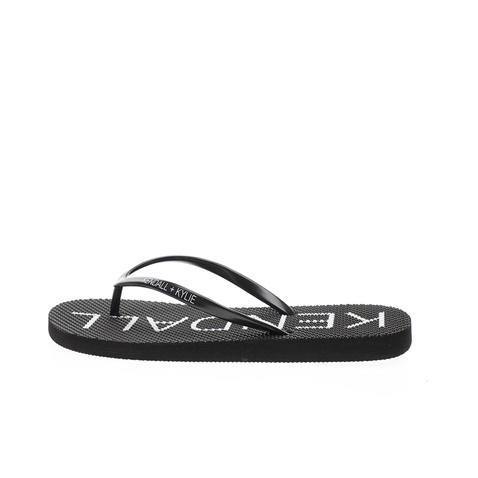 KENDALL + KYLIE-Γυναικείες σαγιονάρες KENDALL + KYLIE EVA THONG μαύρες