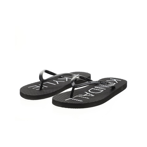 KENDALL + KYLIE-Γυναικείες σαγιονάρες KENDALL + KYLIE EVA THONG μαύρες