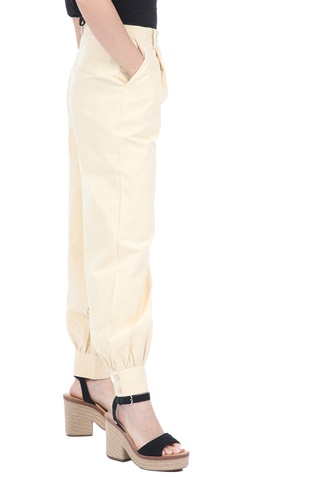 NA-KD-Γυναικείο παντελόνι NA-KD COCOON SUIT μπεζ