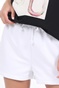 NA-KD-Γυναικείο σορτς NA-KD SWEATSHORTS λευκό