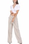 NA-KD-Γυναικείο cropped τοπ NA-KD DEEP BACK TIE λευκό